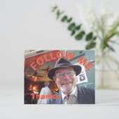 後を追カフェ葉書 ポストカード (スタンド正面)