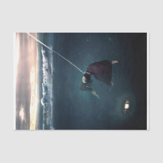 後を追ザライトデコパージュティッシュペーパー 薄葉紙 (正面)