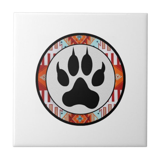 後を追シンボルや象徴 タイル (正面)