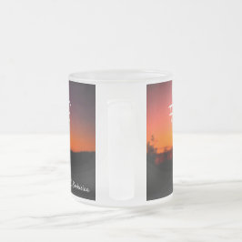 後を追ハートのビート フロストグラスマグカップ