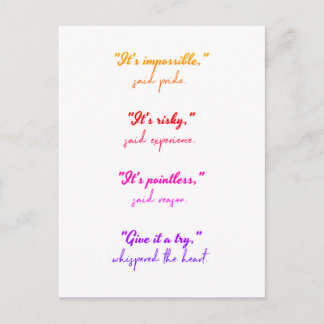 後を追ハートはがき ポストカード