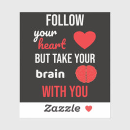 後を追ハートを持ち出せ シール