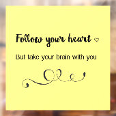 後を追ハートを持って行け ウィンドウサイン (シート2)