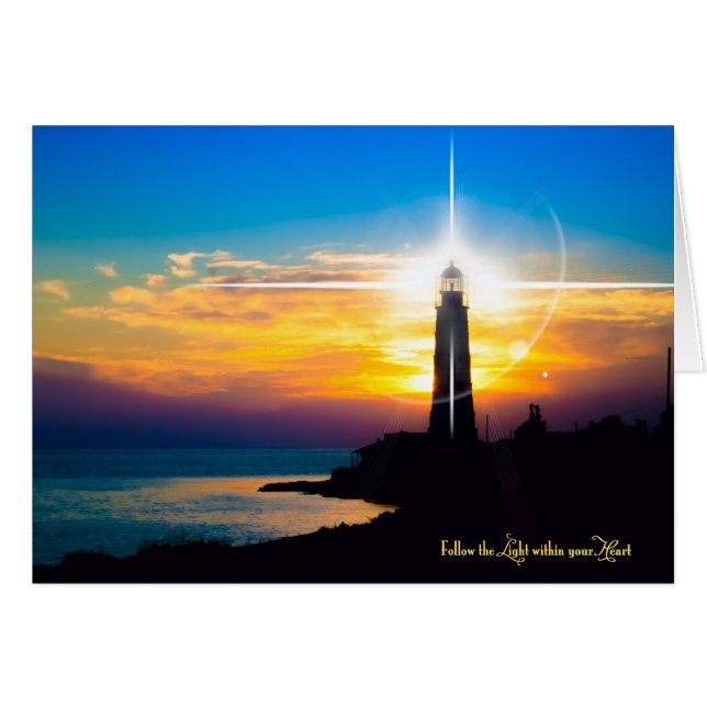 後を追ハート内の光 (正面横)