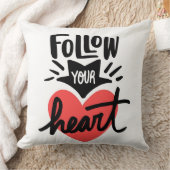 後を追ハート装飾用クッション クッション (ブランケット)