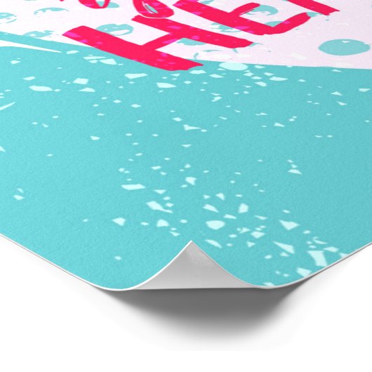 後を追ハート2 ポスター (角)