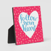 後を追ハート3 フォトプラーク (正面)