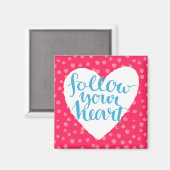 後を追ハート3 マグネット (正面/裏面)