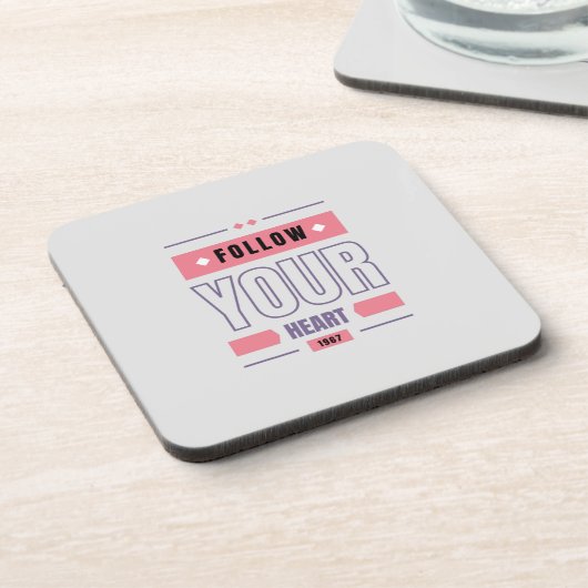 後を追ハート コースター (左側)