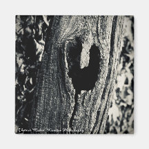 「後を追ハート」マグネット