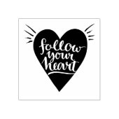 後を追ハート ラバースタンプ (インプリント)