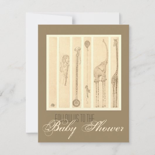 後を追リーダー 招待状 (正面)