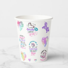 後を追内輝 紙コップ