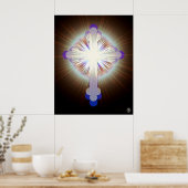 後を追十字架 ポスター (キッチン)