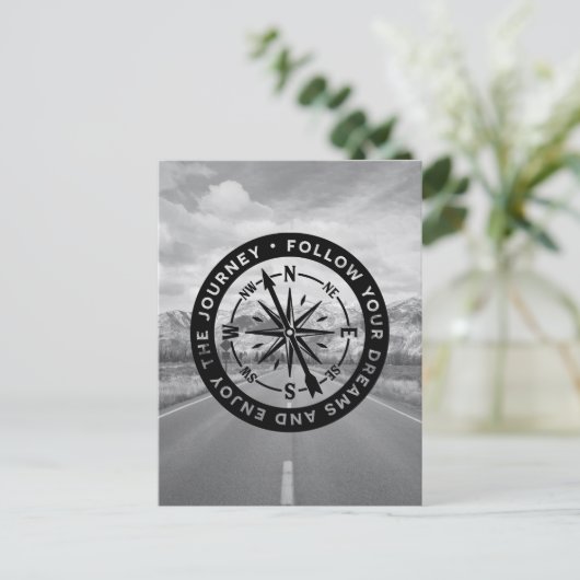 後を追夢と旅楽しむの旅 ポストカード (スタンド正面)