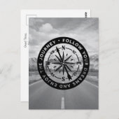 後を追夢と旅楽しむの旅 ポストカード (正面/裏面)