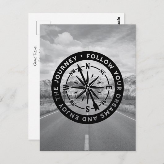 後を追夢と旅楽しむの旅 ポストカード (正面/裏面)