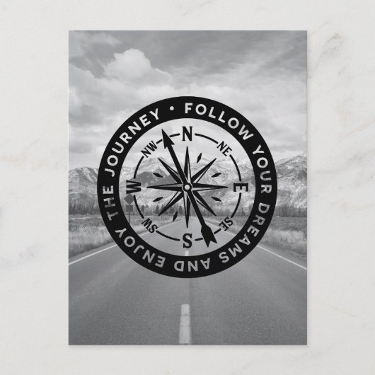 後を追夢と旅楽しむの旅 ポストカード (正面)