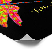 後を追夢のスローガン ポスター (角)