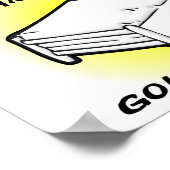 後を追夢のポスターおもしろい ポスター (角)