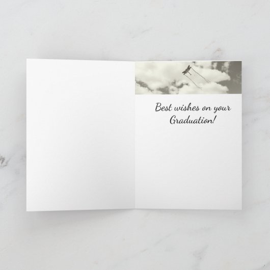 後を追夢の卒園インスピレーション カード (内部)