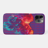 後を追夢の引用文カラフル花 Case-Mate iPhoneケース (裏面(横))