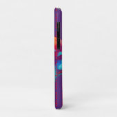 後を追夢の引用文カラフル花 Case-Mate iPhoneケース (裏面/左)