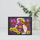 後を追夢の葉書 ポストカード (スタンド正面)