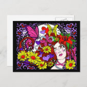 後を追夢の葉書 ポストカード (正面/裏面)