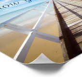 後を追夢ビーチ ポスター (角)