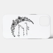 後を追夢フローラムーン Case-Mate iPhoneケース (裏面 (横))
