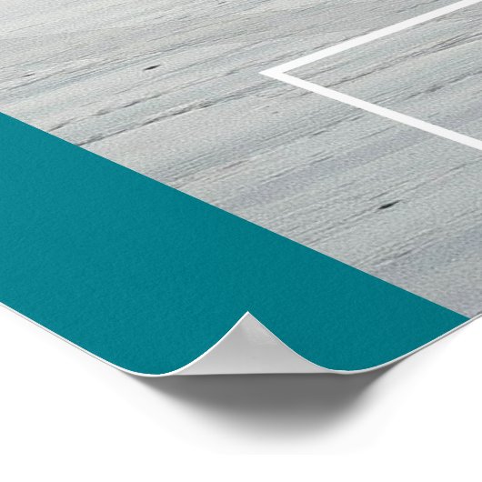 後を追夢 – やる気を起こさせるサーフィン ポスター (角)