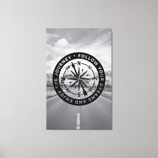 後を追夢 キャンバスプリント (正面)