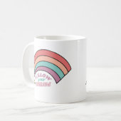 後を追夢 コーヒーマグカップ (正面左)