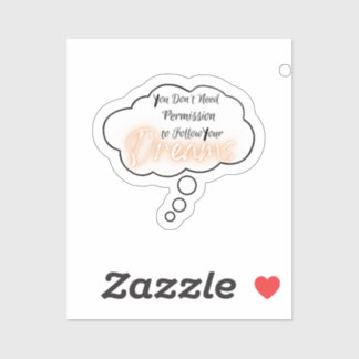 後を追夢 シール