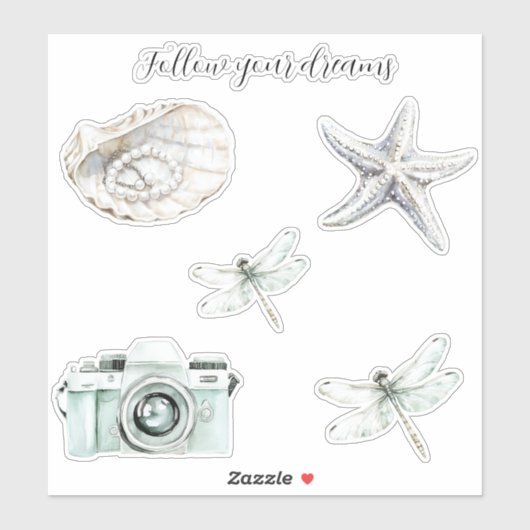 後を追夢 シール (シート)