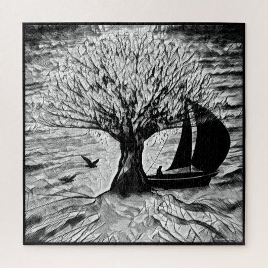 後を追夢 ジグソーパズル (縦)