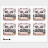 後を追夢 スクエアシール (シート)