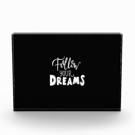 後を追夢 フォトブロック (正面)