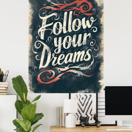 後を追夢 ポスター (ホームオフィス)