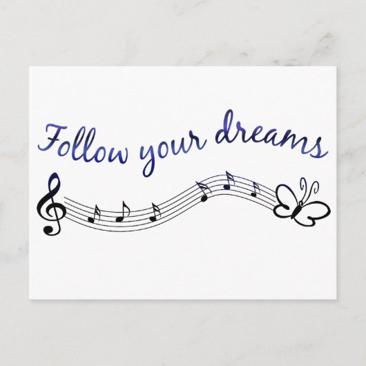 後を追夢 ポストカード (正面)