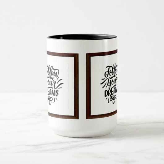 後を追夢 マグカップ (中央)