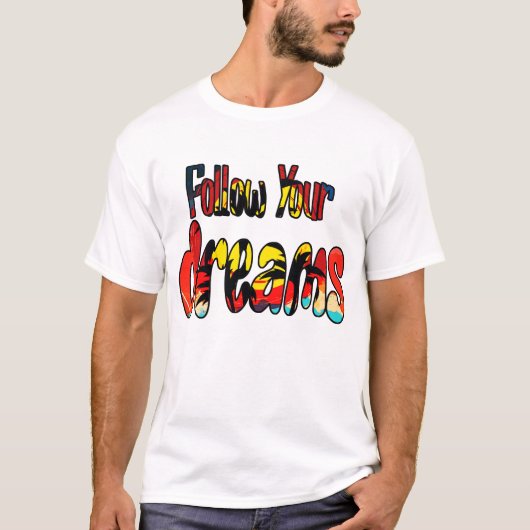 後を追夢 Tシャツ (正面)