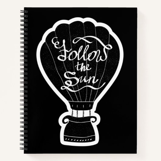 後を追太陽 ノートブック (正面)