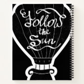 後を追太陽 ノートブック (裏面)