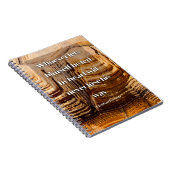 後を追感動的ハート ノートブック (右側)