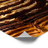 後を追感動的ハート ポスター (角)