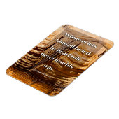 後を追感動的ハート マグネット (左側)