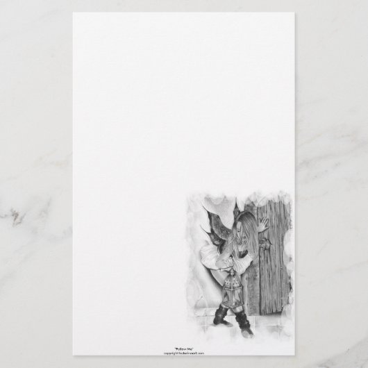 後を追文具 便箋 (正面)