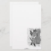 後を追文具 便箋 (正面/裏面)